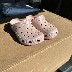 Crocs pink Glitter